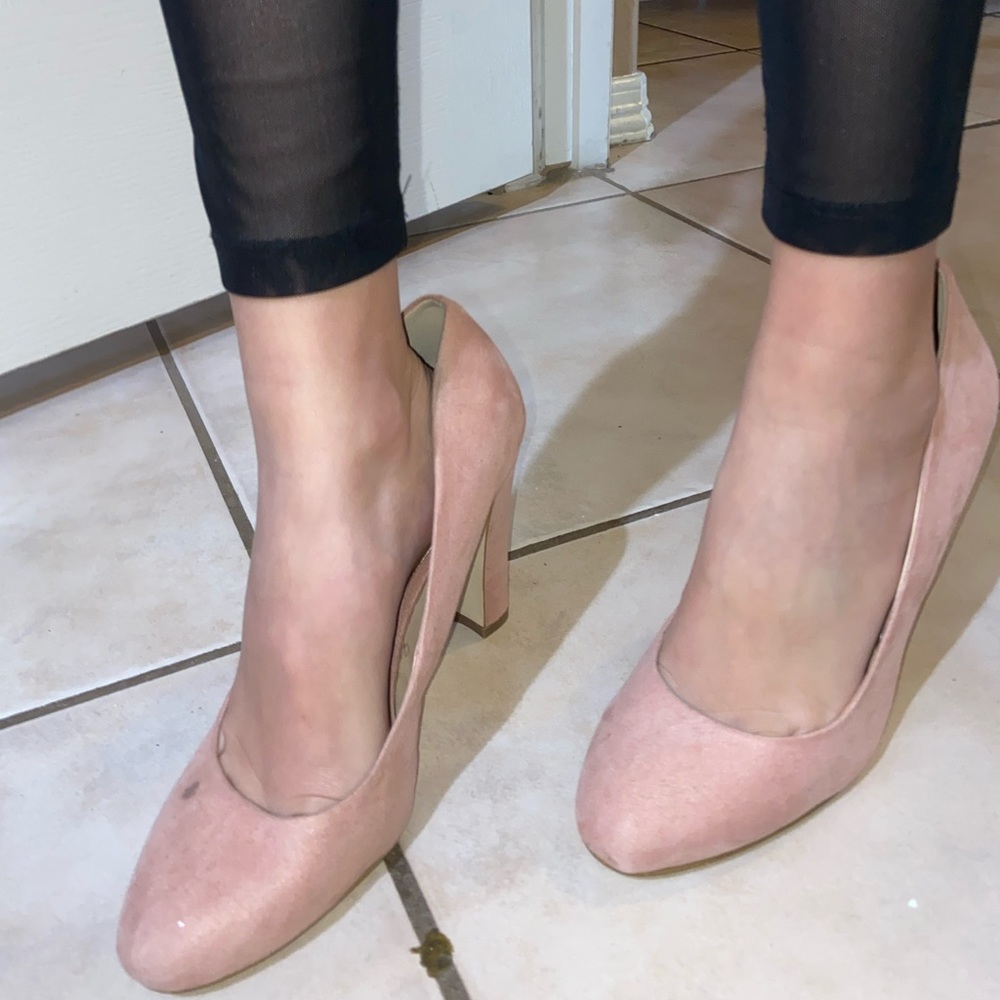 Pink Jessica Simpson Heels - Picture 3 of 3